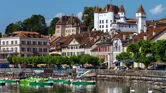 Nyon embankment, Switzerland. 