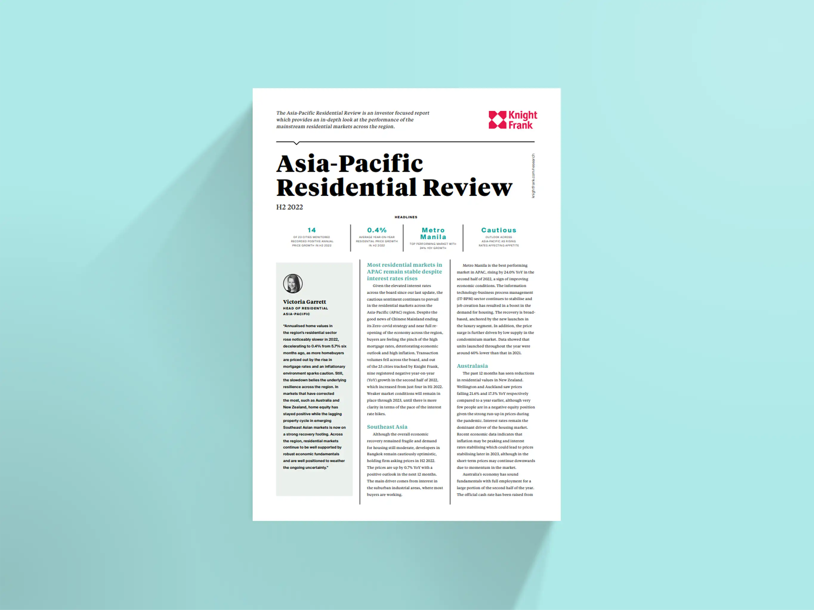 Asia Pacific Residential Review cover.