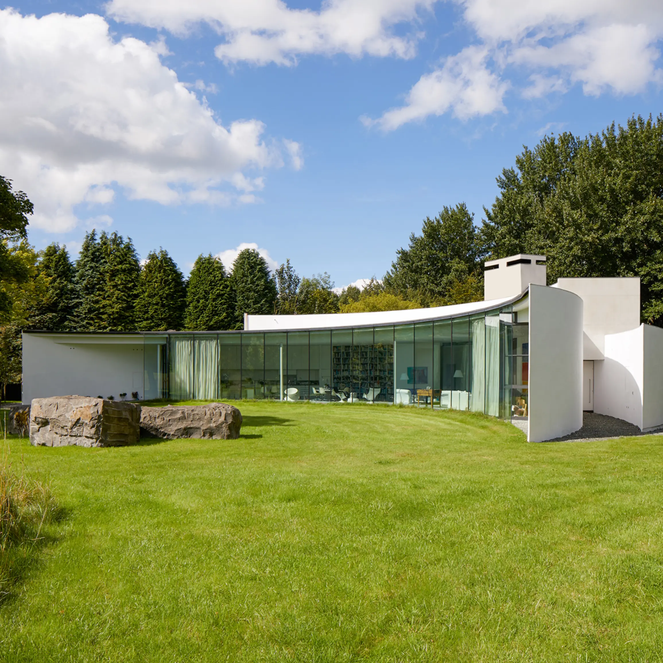 Ahead of the curve: the architect behind the Gherkin on designing his own home