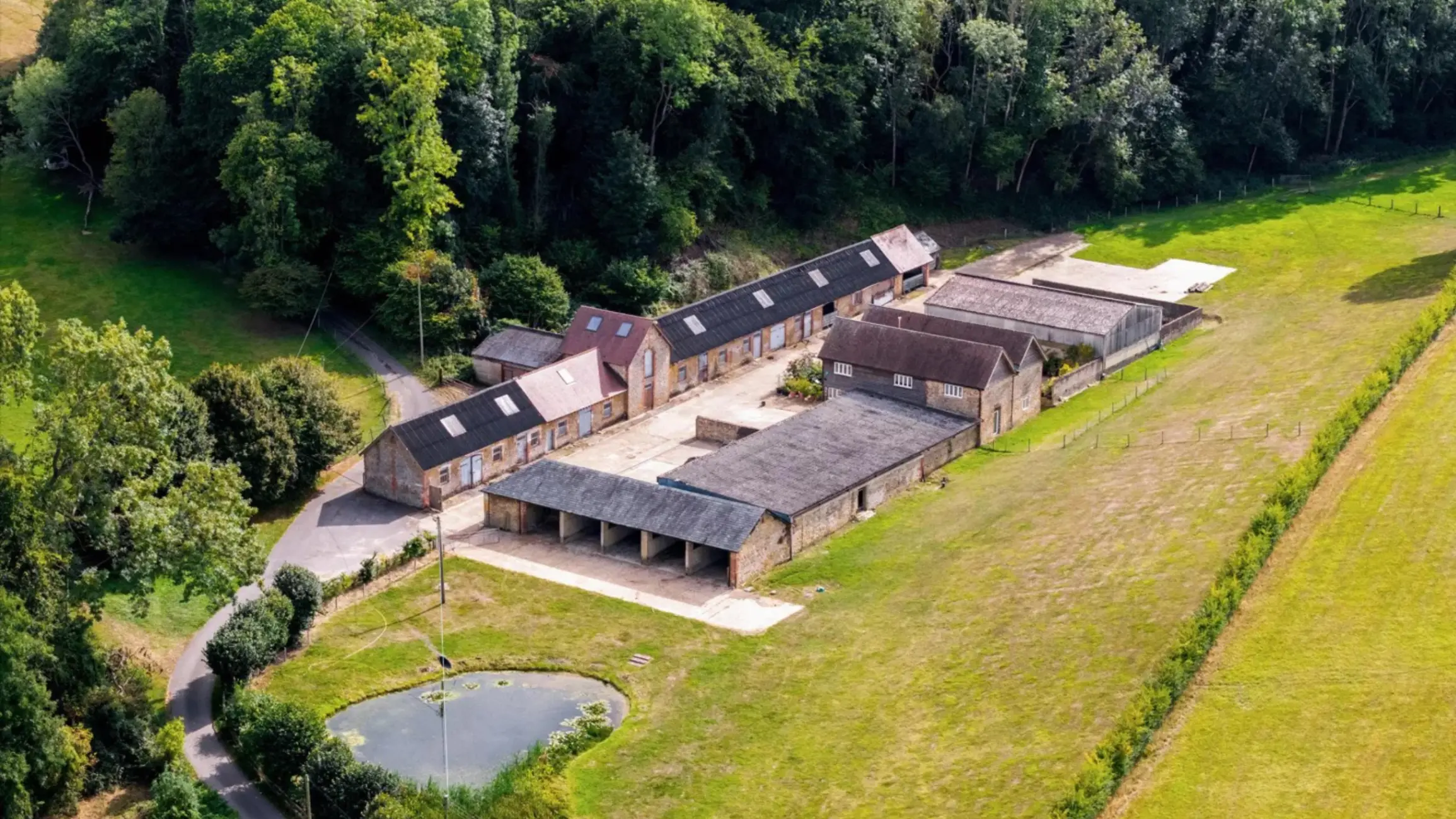 Oast home Kent exterior